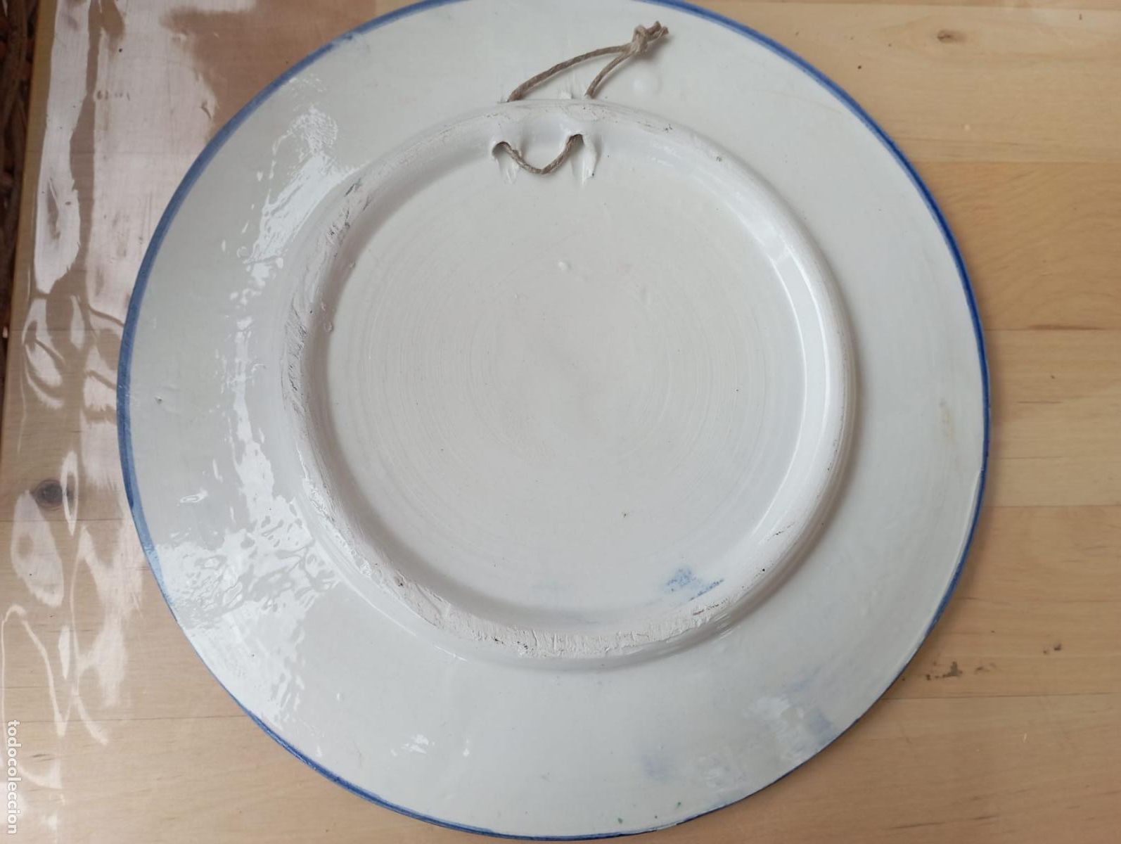Antig&uuml;edades: PRECIOSO PLATO PARA COLGAR. - Foto 2