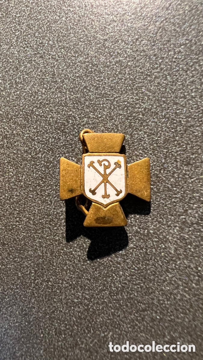 Antig&uuml;edades: INSIGNIA AGUJA PIN RELIGIOSA - Foto 1