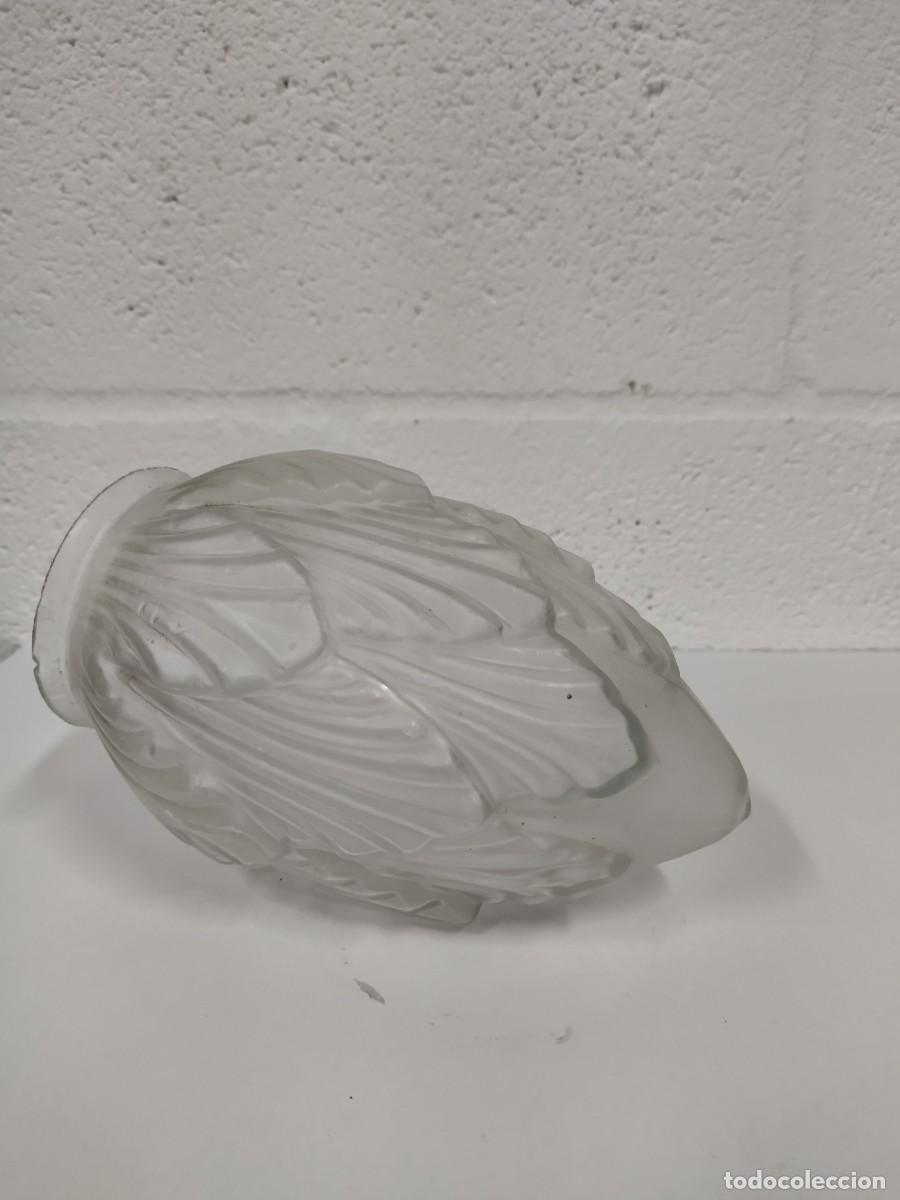 Antig&uuml;edades: Tulipa cristal estilo art Dec&oacute; - Foto 3