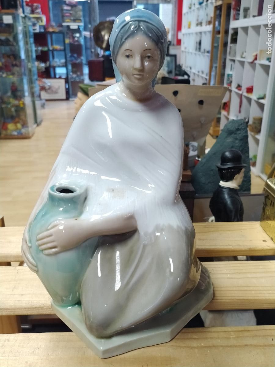 Antig&uuml;edades: AGUADORA DE MIRETE EN PORCELANA - Foto 4