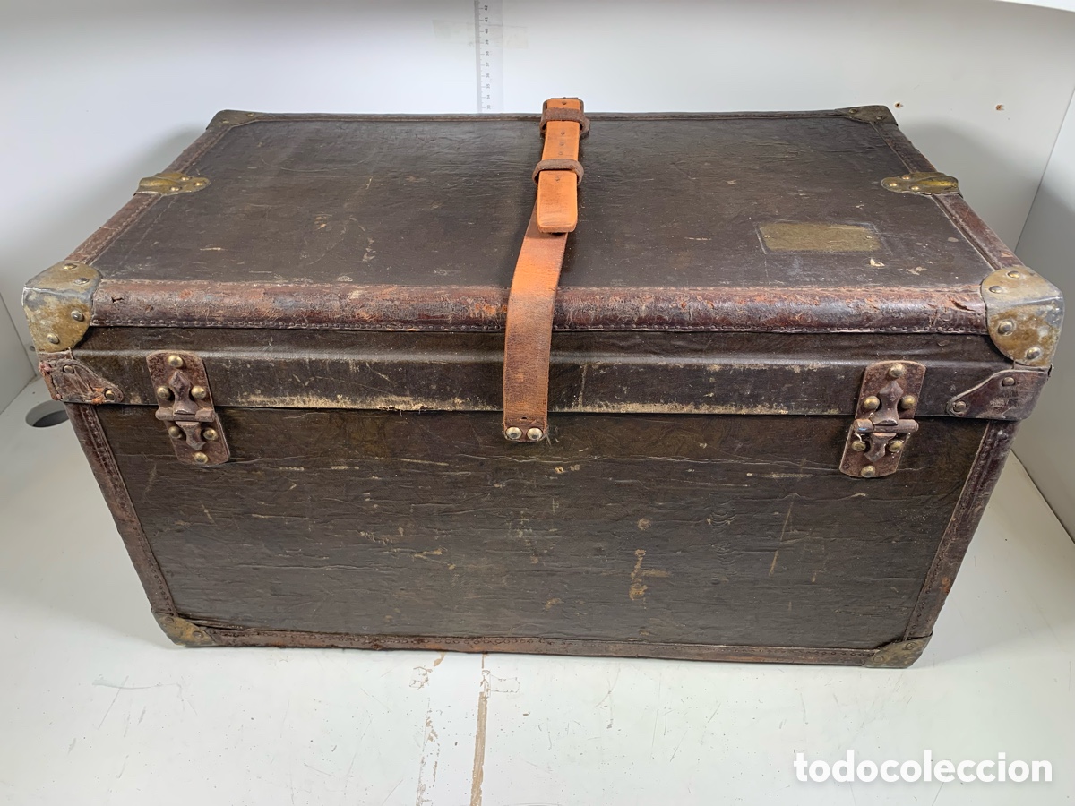 Antig&uuml;edades: 01_ Ba&uacute;l de viaje - Foto 11