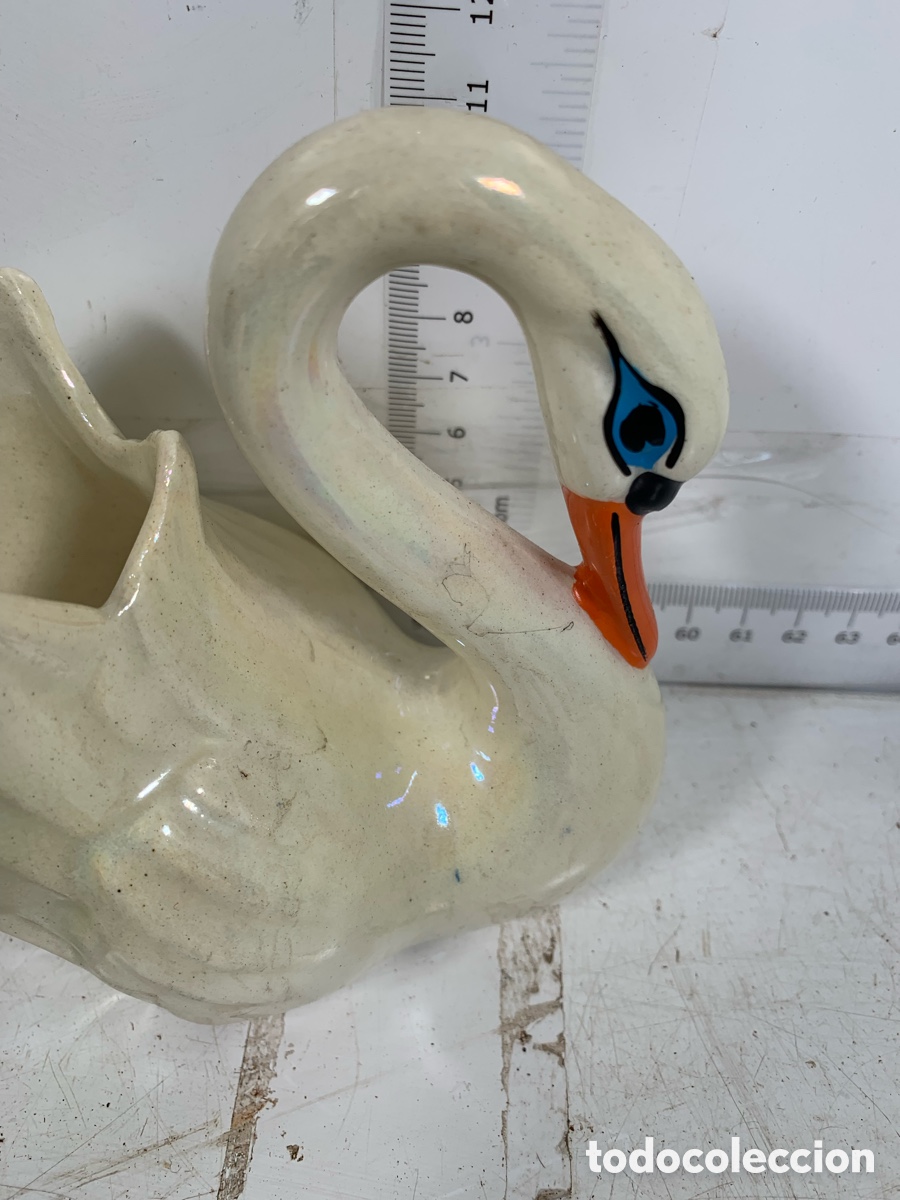 Antig&uuml;edades: 01_ Cisne cer&aacute;mica - Foto 5