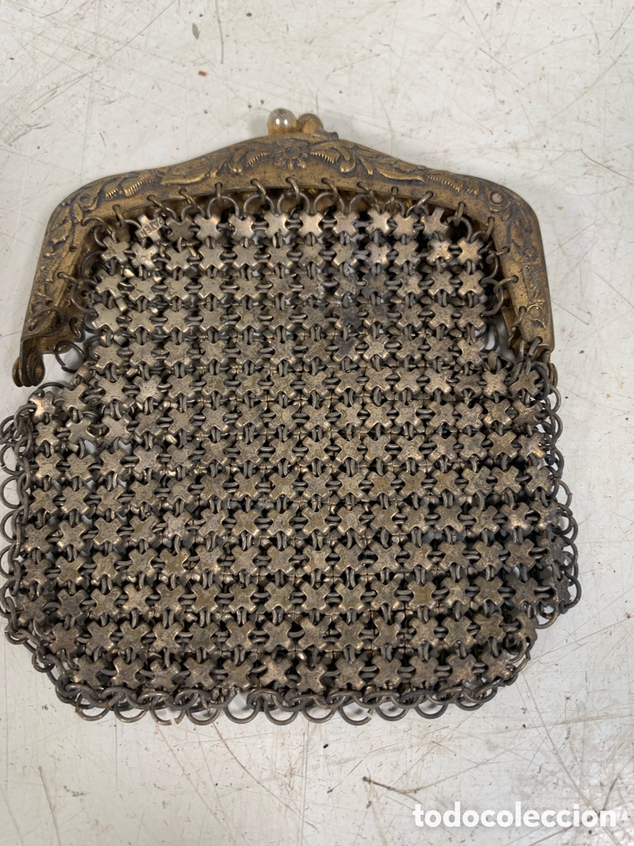 Antig&uuml;edades: 01_Monedero de malla - Foto 2
