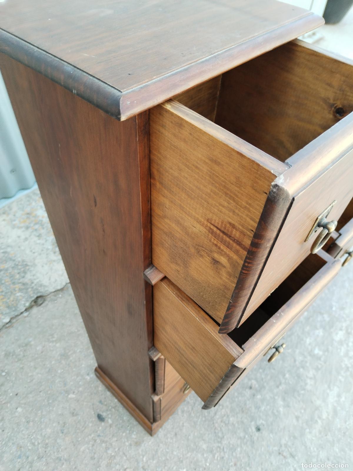 Antig&uuml;edades: mueble cajonera escalonada - Foto 5
