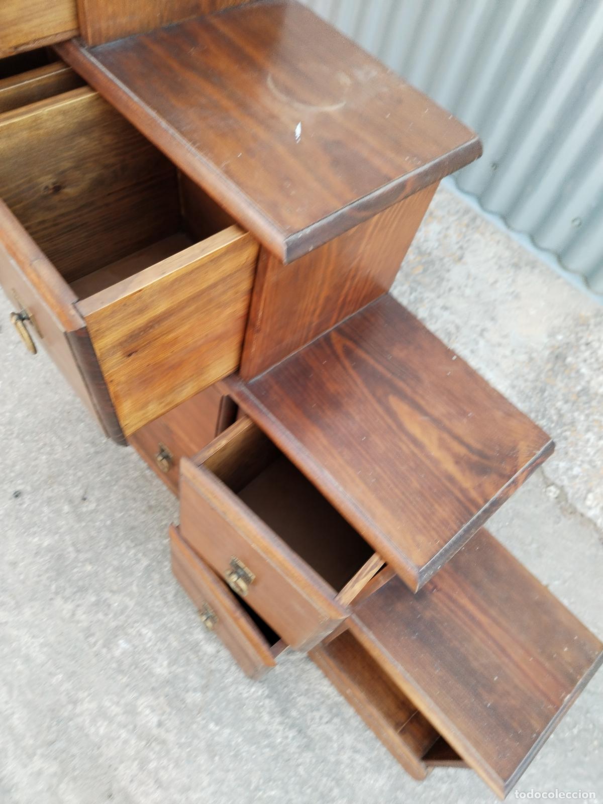 Antig&uuml;edades: mueble cajonera escalonada - Foto 7