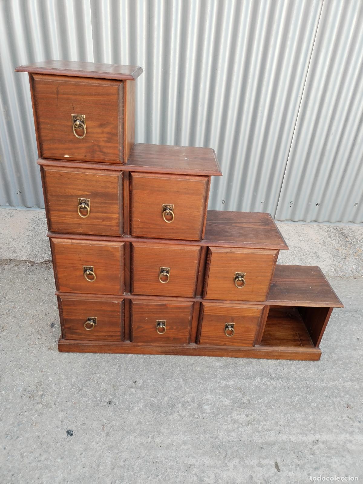 Antig&uuml;edades: mueble cajonera escalonada - Foto 1