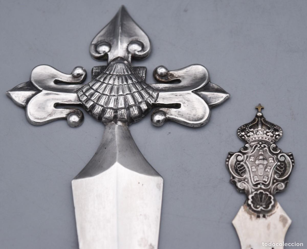 Antig&uuml;edades: Abrecartas y marcap&aacute;ginas de plata - Foto 3