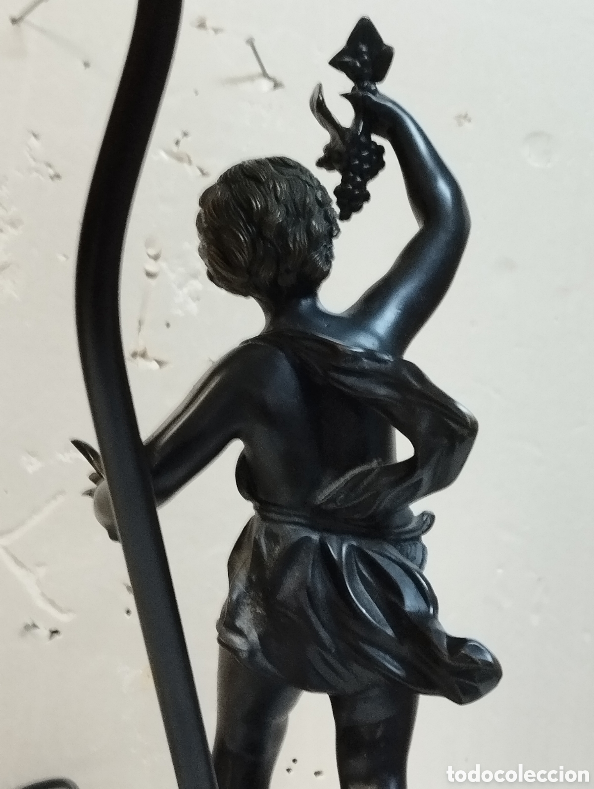 Antig&uuml;edades: L&aacute;mpara de bronce Shoer 66/90 - Foto 9