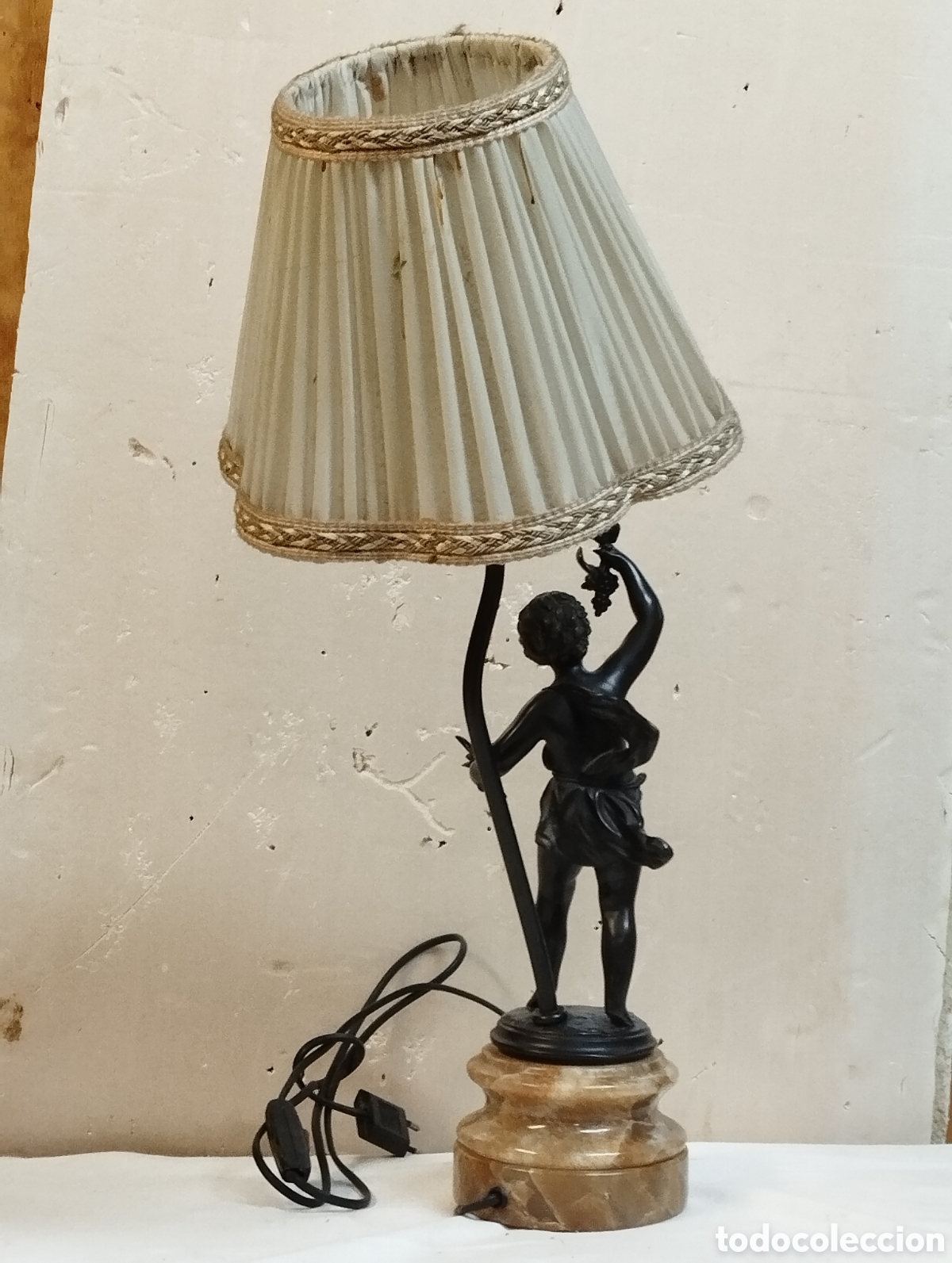 Antig&uuml;edades: L&aacute;mpara de bronce Shoer 66/90 - Foto 10