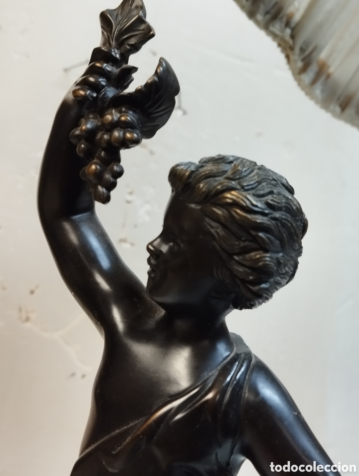 Antig&uuml;edades: L&aacute;mpara de bronce Shoer 66/90 - Foto 17