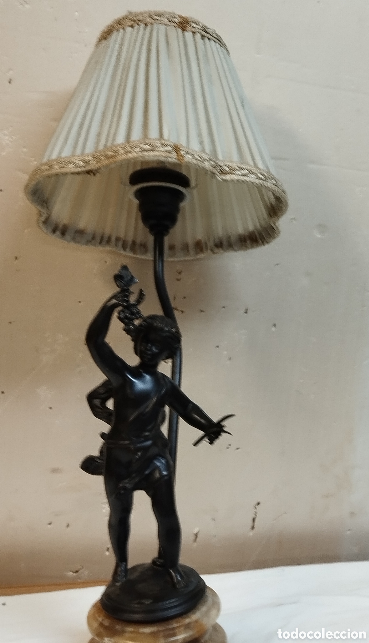 Antig&uuml;edades: L&aacute;mpara de bronce Shoer 66/90 - Foto 22