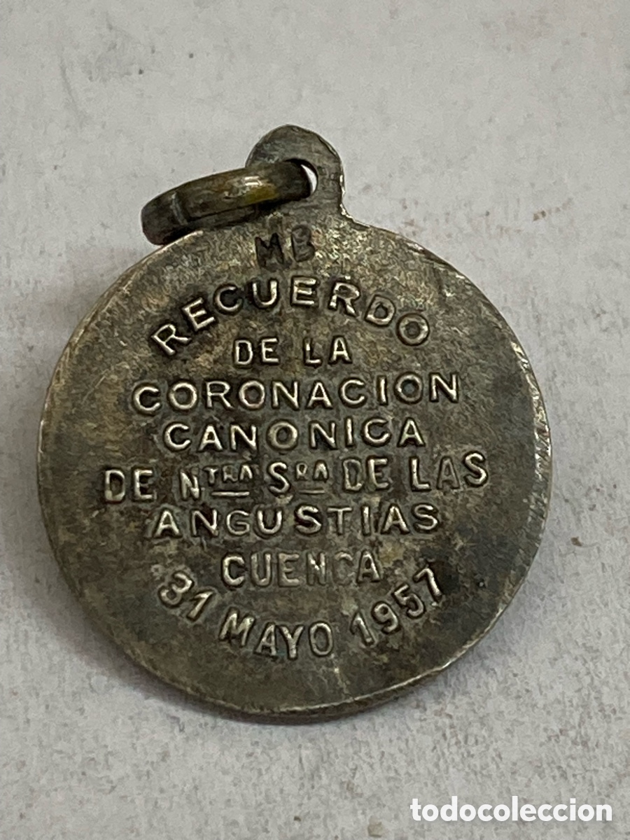 Antig&uuml;edades: Medida de metal religiosa C223 - Foto 2