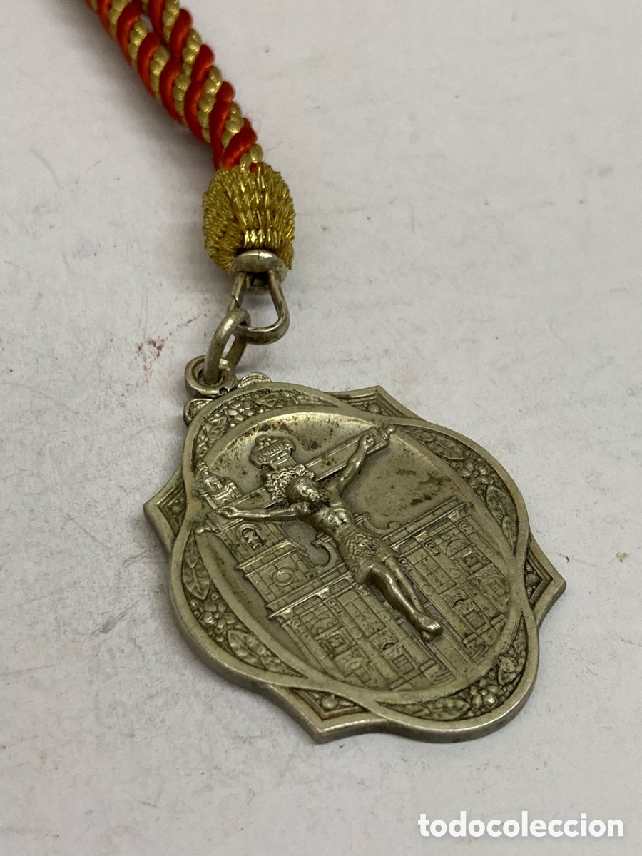Antig&uuml;edades: Medalla de metal religiosa /ESC3 - Foto 2