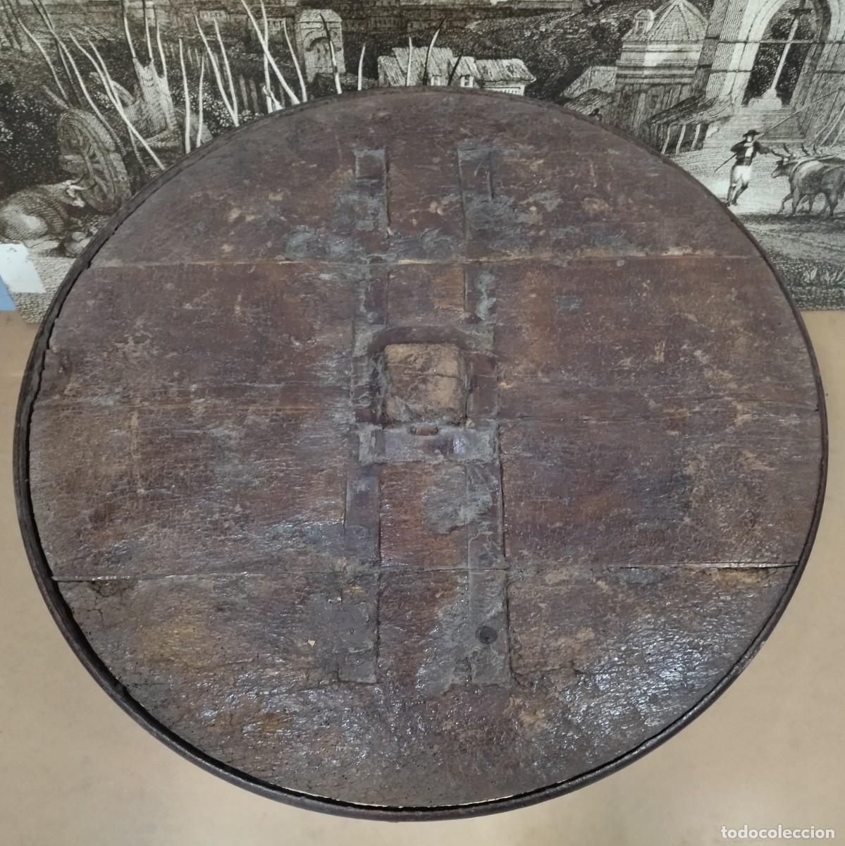 Antig&uuml;edades: Mesa de rueda de carro y forja de hierro - Foto 7