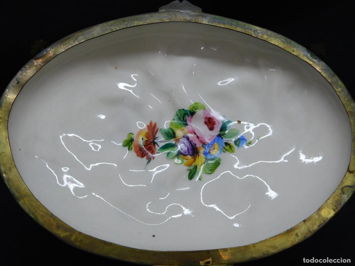 Antig&uuml;edades: CAJA PORCELANA CAPODIMONTE - Foto 10
