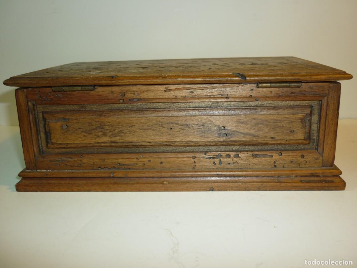 Antig&uuml;edades: CAJA DE MADERA RUSTICA - Foto 4