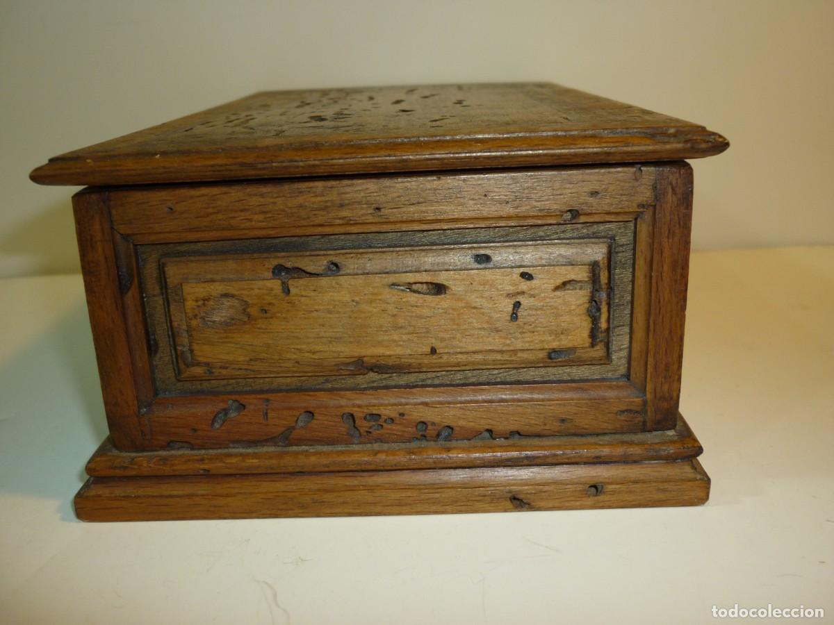 Antig&uuml;edades: CAJA DE MADERA RUSTICA - Foto 5
