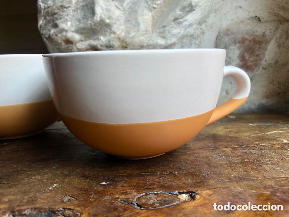 Antig&uuml;edades: 2 TAZAS DE DESAYUNO GRANDES . - Foto 5
