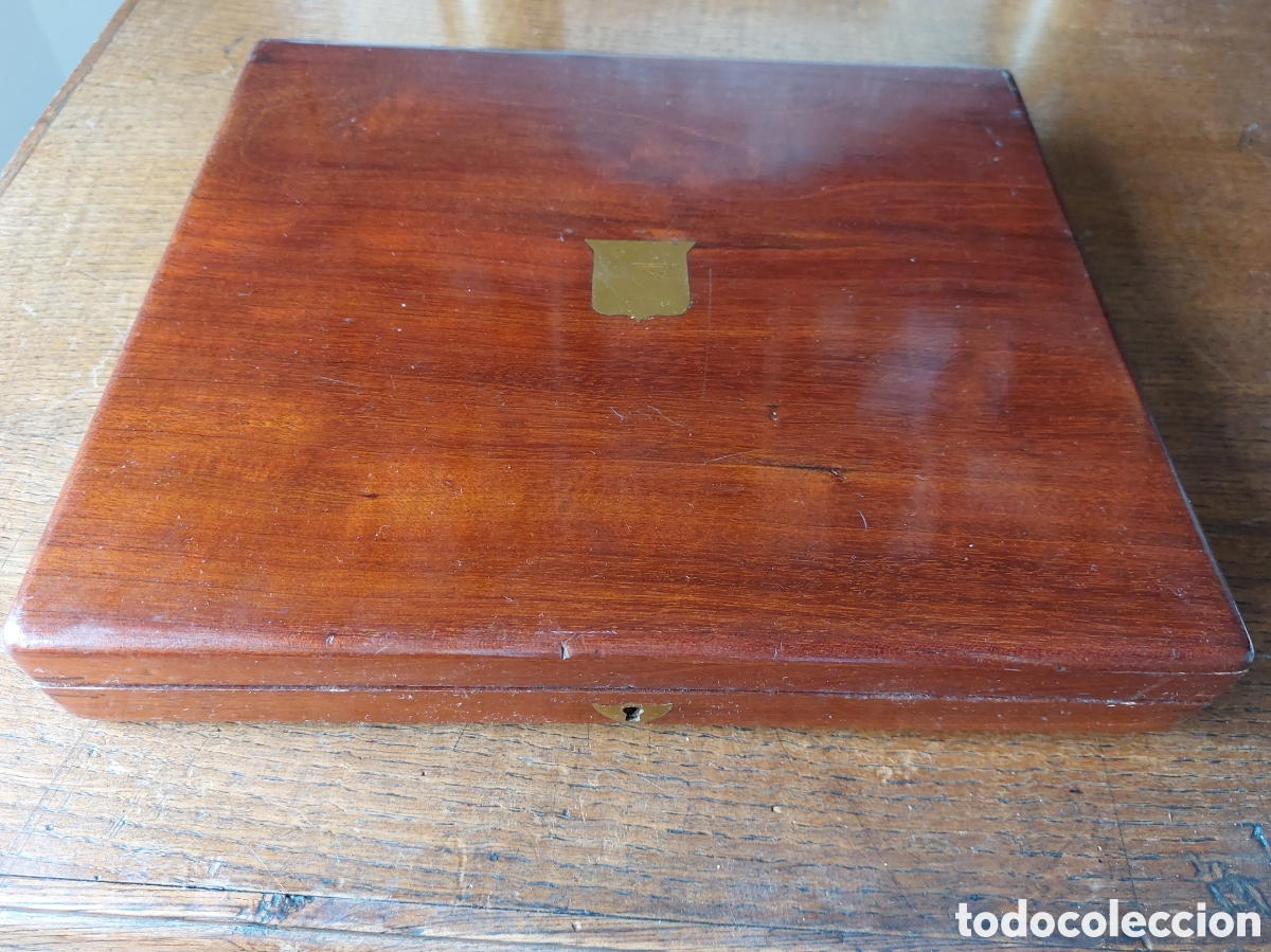 Antig&uuml;edades: Estuche de cubiertos nacarados - Foto 13