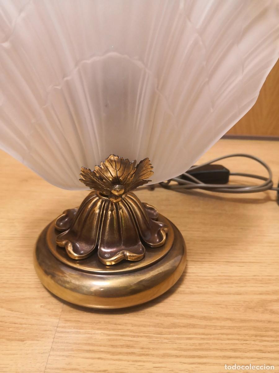 Antig&uuml;edades: L&Aacute;MPARA SOBREMESA MARINER - Foto 2