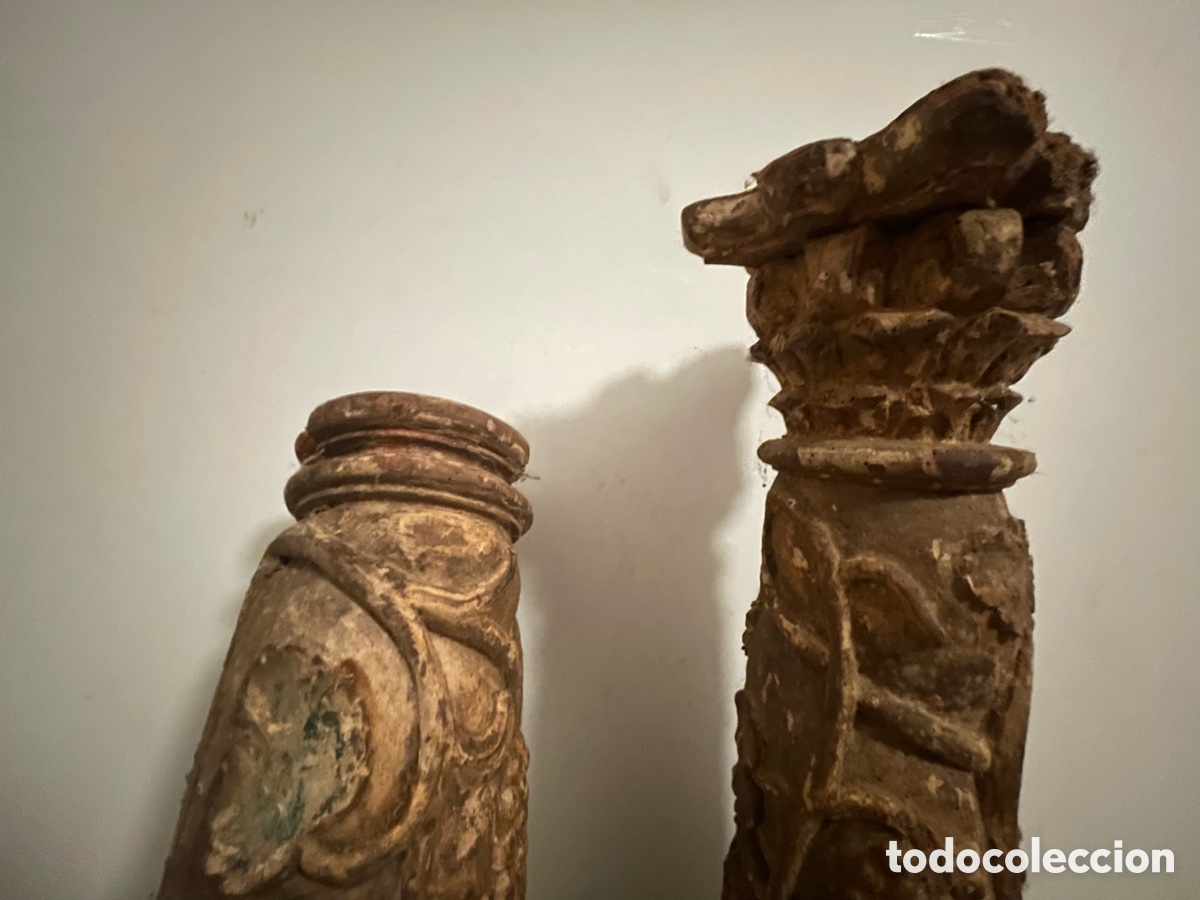 Antig&uuml;edades: Pareja de columnas barrocas - Foto 4