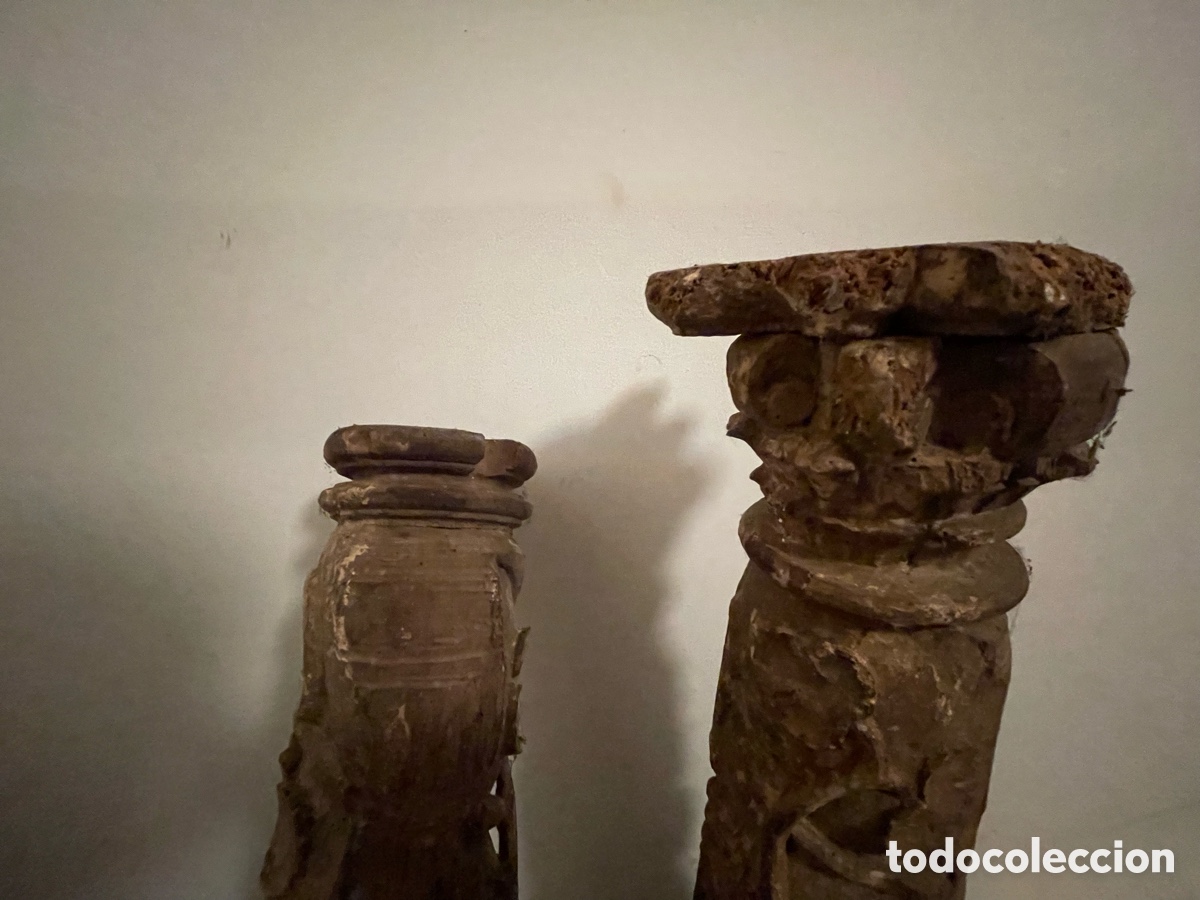 Antig&uuml;edades: Pareja de columnas barrocas - Foto 5