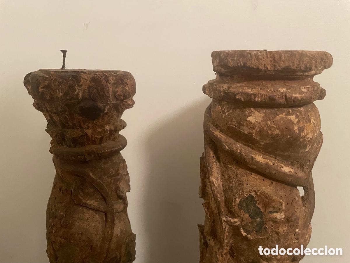 Antig&uuml;edades: Pareja de columnas barrocas - Foto 6