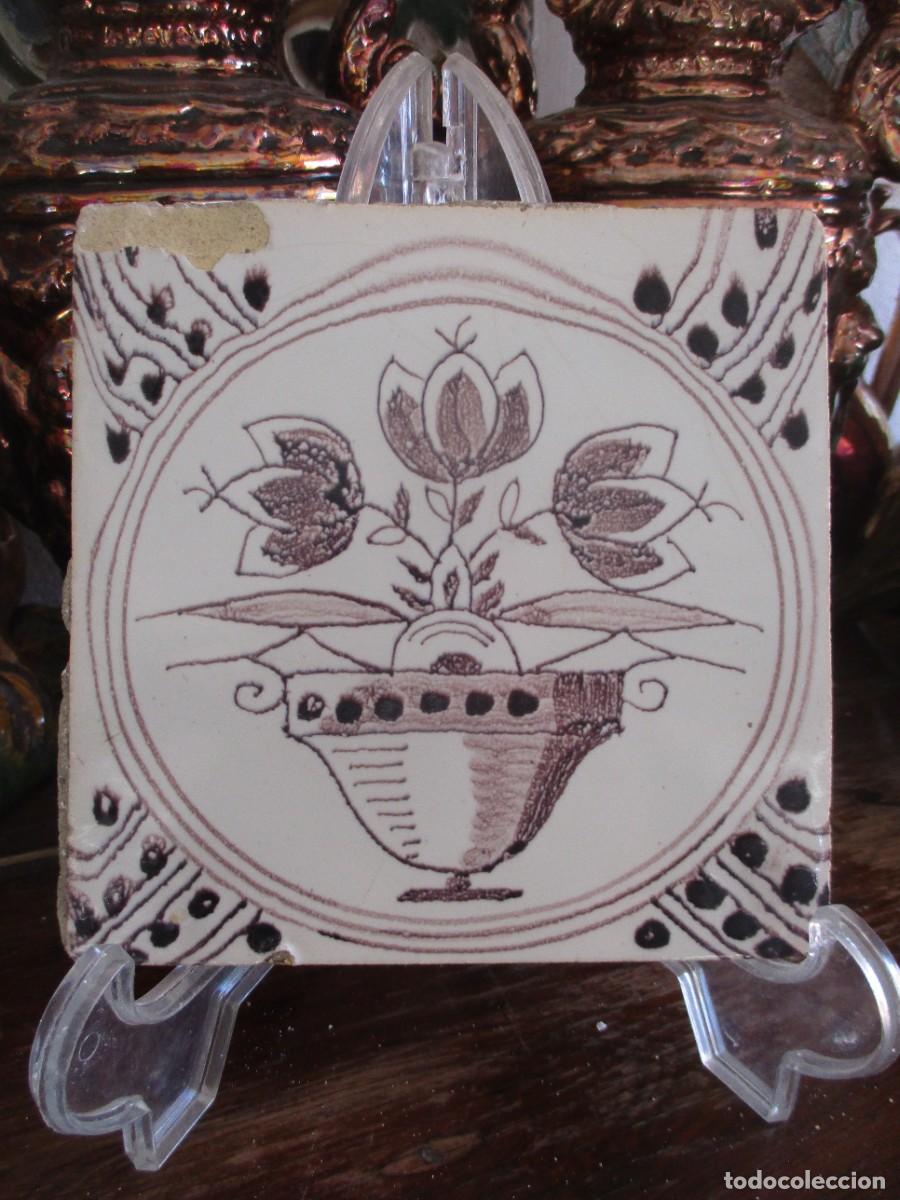 Antig&uuml;edades: Azulejo antiguo Delft - Foto 1