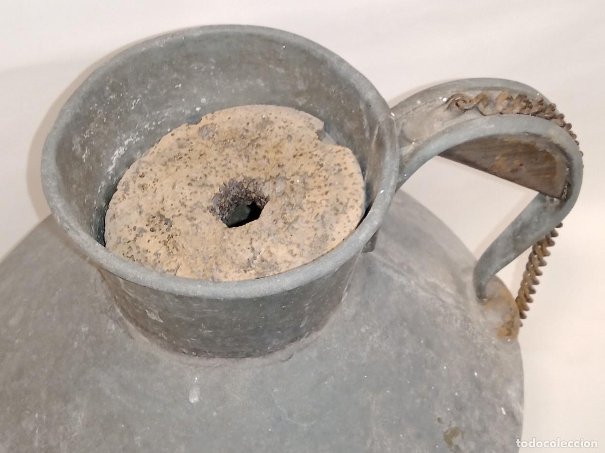 Antig&uuml;edades: Antigua lechera de zinc - Foto 3