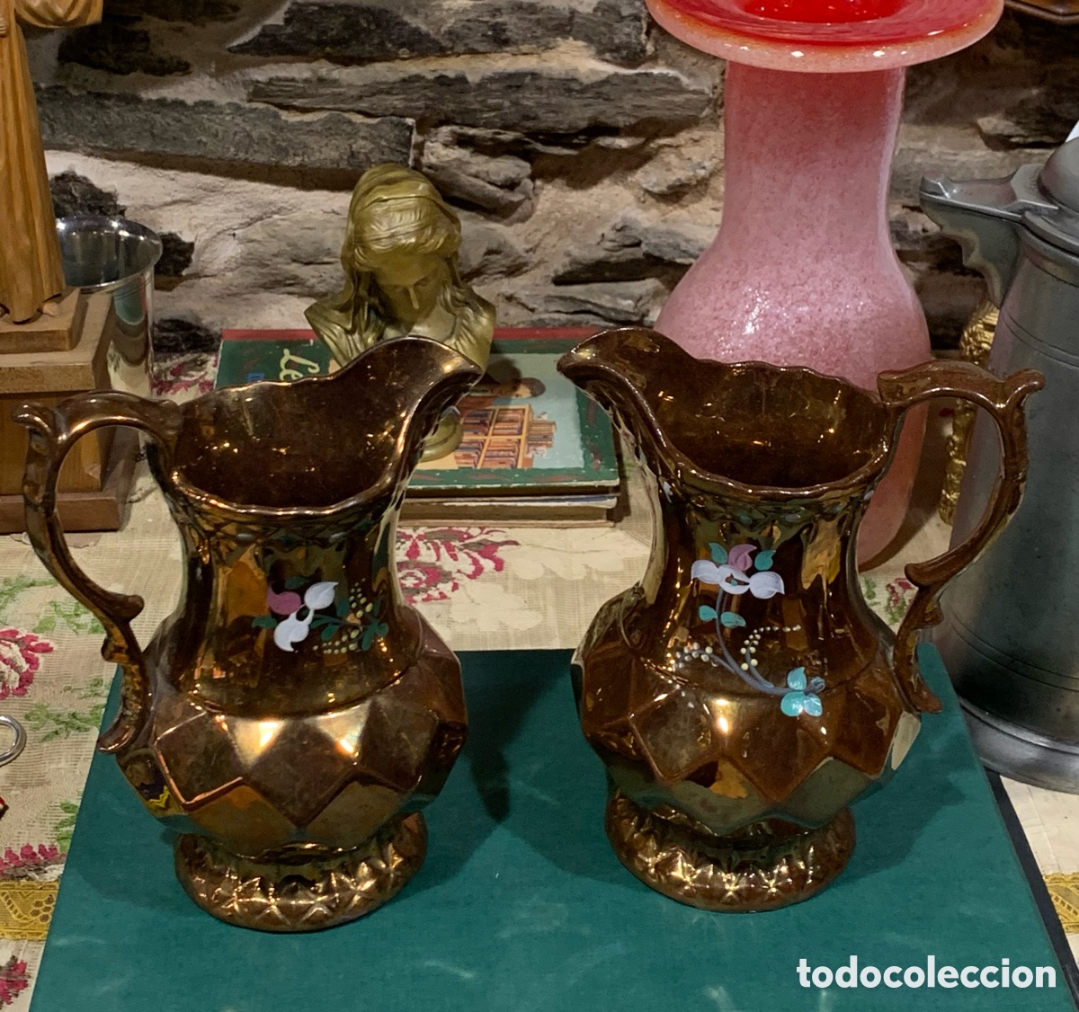 Antig&uuml;edades: Jarras de Bristol. S.XIX - Foto 10
