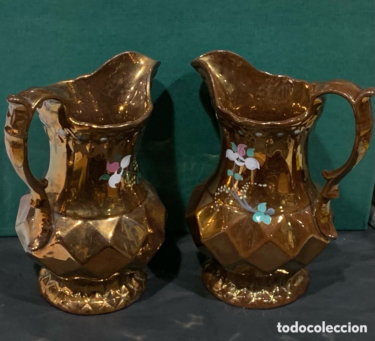 Antig&uuml;edades: Jarras de Bristol. S.XIX - Foto 1