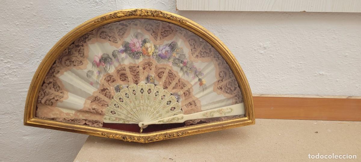 Antig&uuml;edades: Abanico con abaniquera - Foto 5