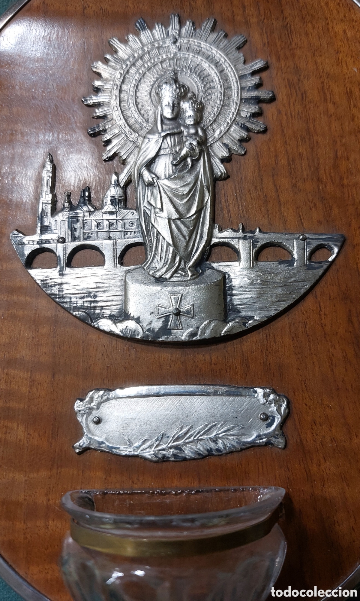 Antig&uuml;edades: BENDITERA VIRGEN DEL PILAR - Foto 2
