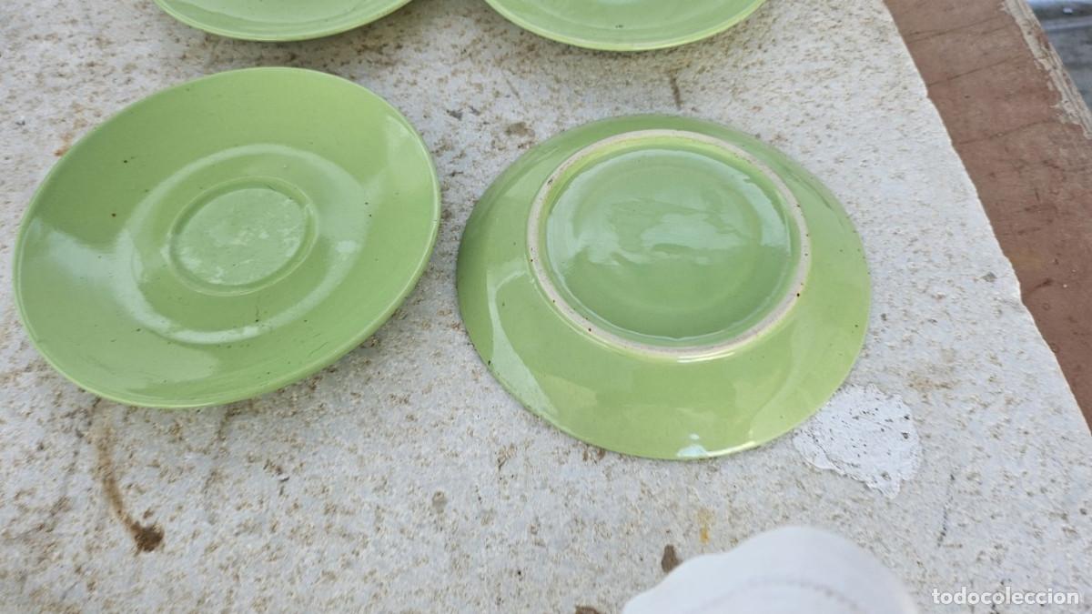 Antig&uuml;edades: 4 platos peque&ntilde;os decorativo - Foto 2