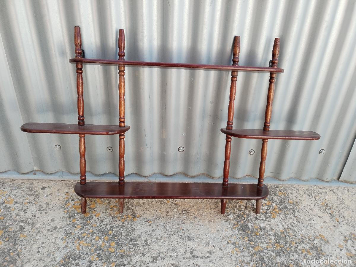 Antig&uuml;edades: repisa de madera - Foto 2