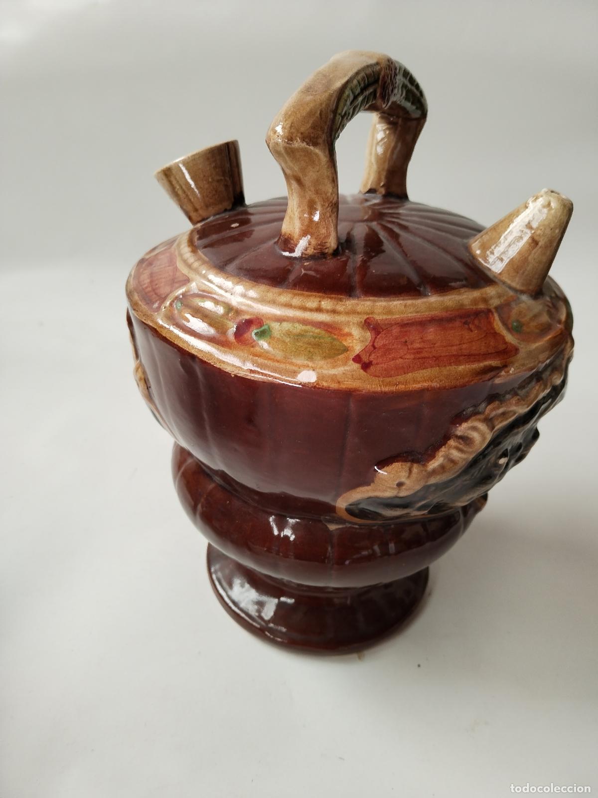 Antig&uuml;edades: botijo ceramica de manises - Foto 2