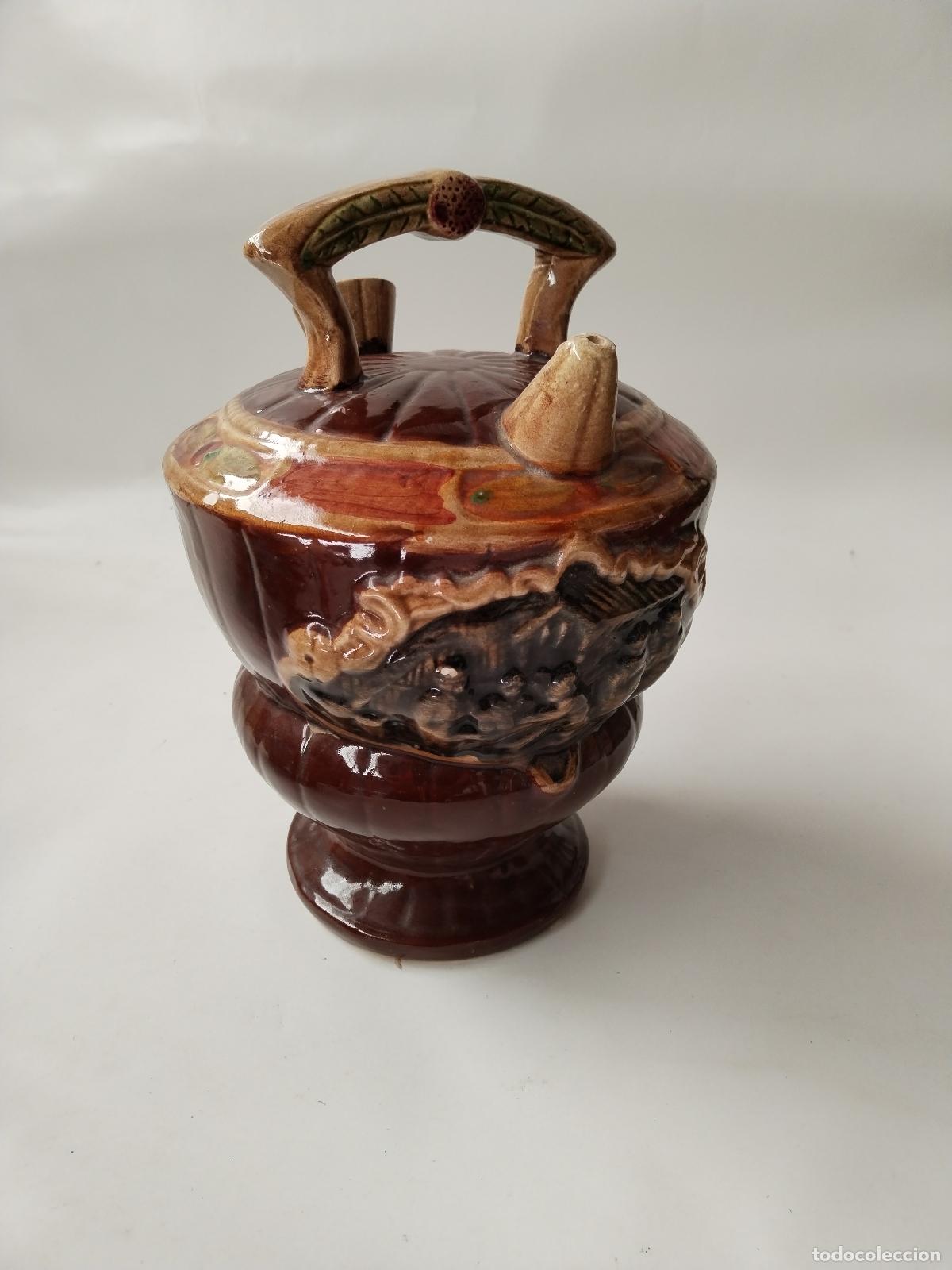 Antig&uuml;edades: botijo ceramica de manises - Foto 7