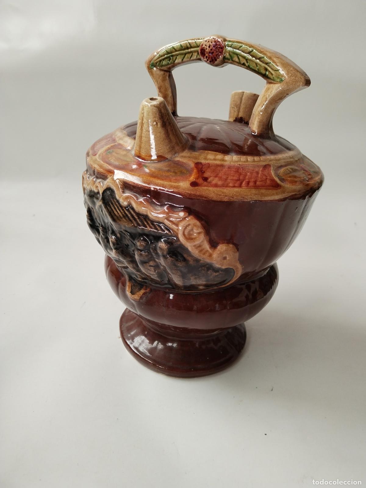 Antig&uuml;edades: botijo ceramica de manises - Foto 8