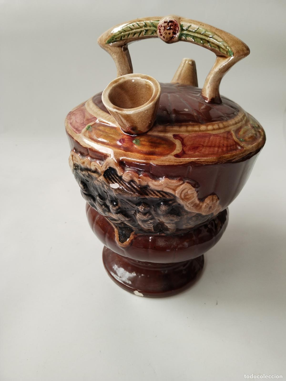 Antig&uuml;edades: botijo ceramica de manises - Foto 1
