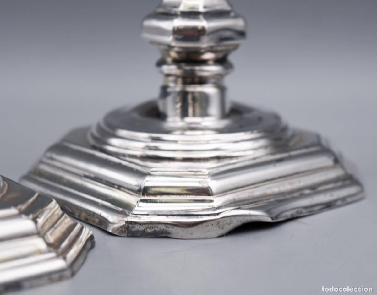 Antig&uuml;edades: Candeleros de plata - Pedro Dur&aacute;n - Foto 8