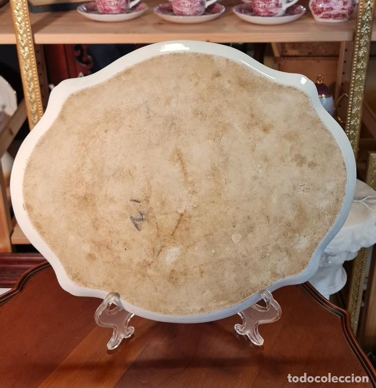 Antig&uuml;edades: Bandeja antigua cer&aacute;mica - Foto 4