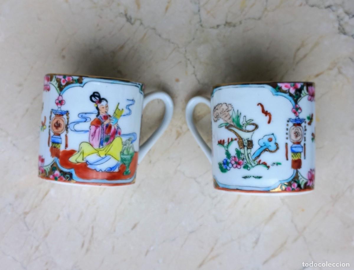 Antig&uuml;edades: 6 tazas China 1960s - Foto 3