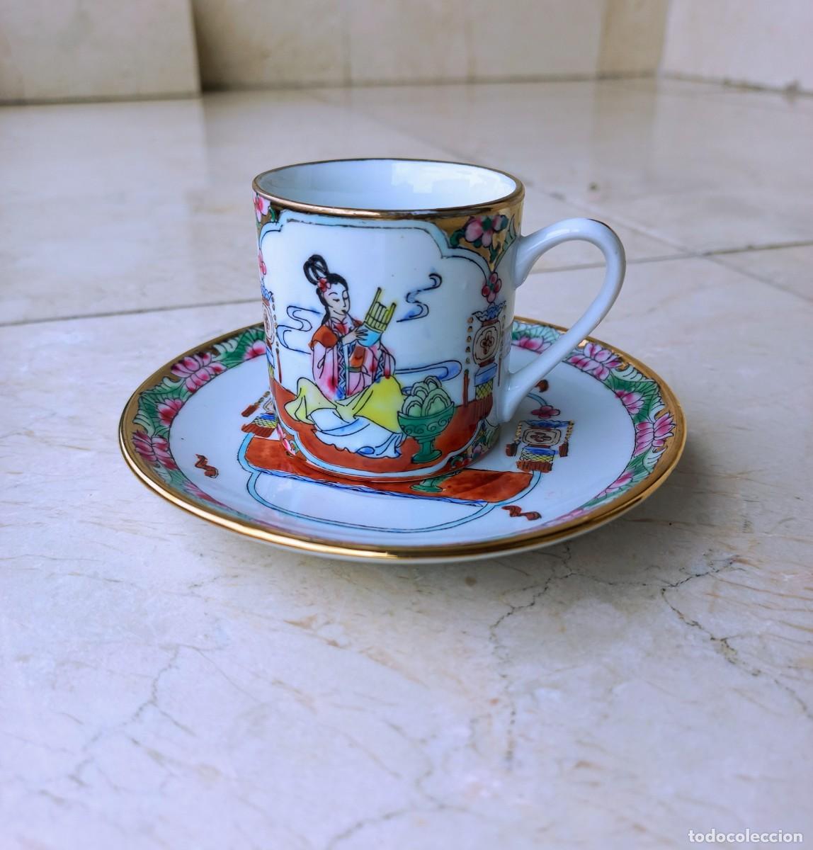 Antig&uuml;edades: 6 tazas China 1960s - Foto 4