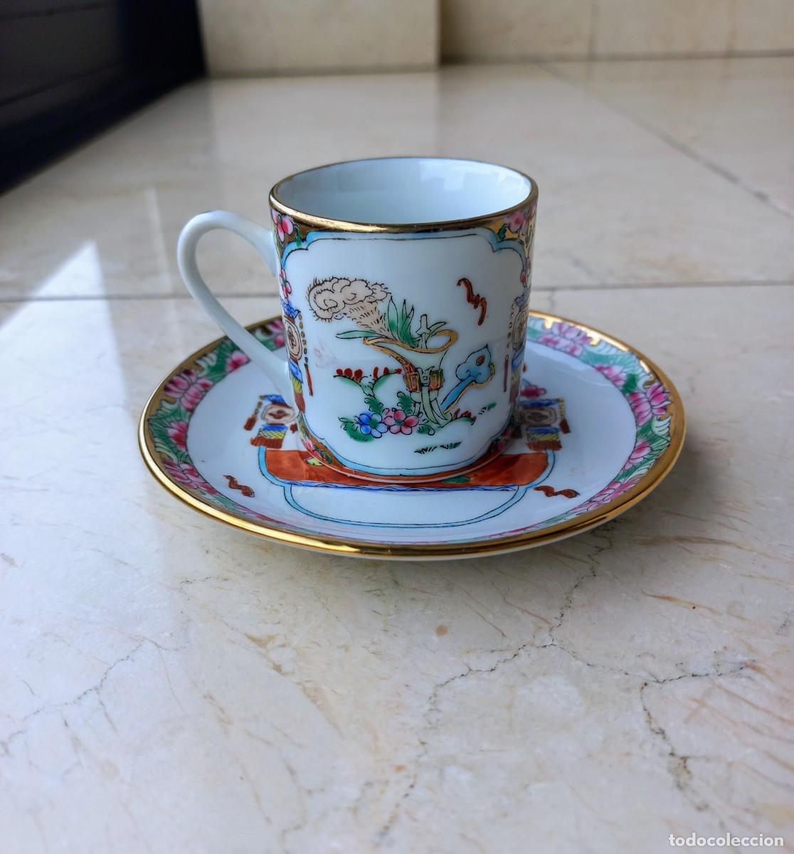 Antig&uuml;edades: 6 tazas China 1960s - Foto 5