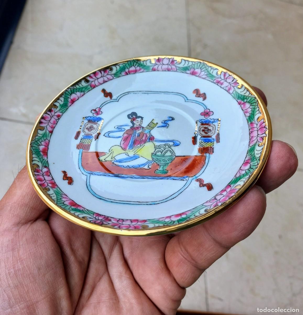 Antig&uuml;edades: 6 tazas China 1960s - Foto 6