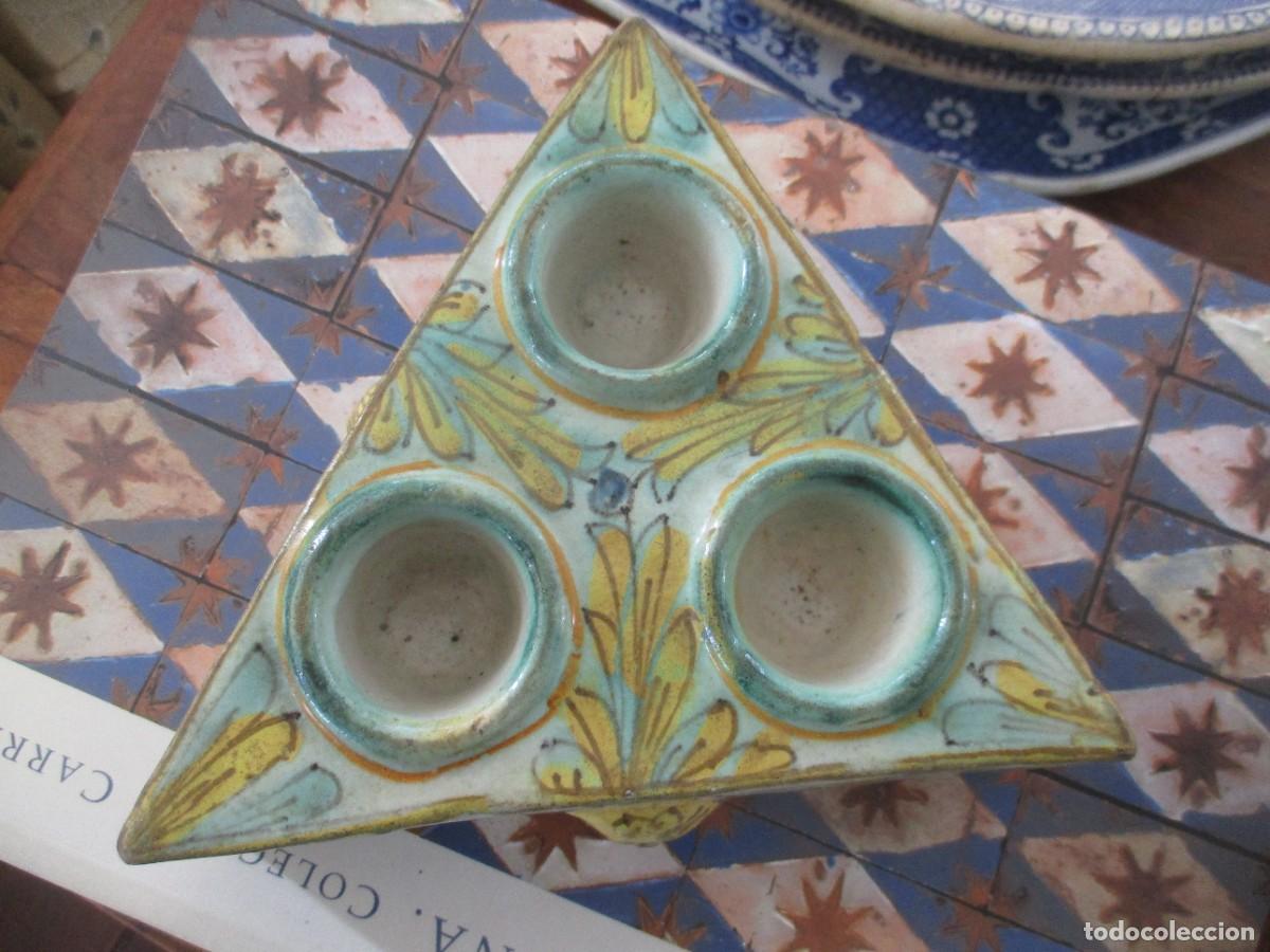 Antig&uuml;edades: Especiero del siglo XVIII de Talavera - Foto 1