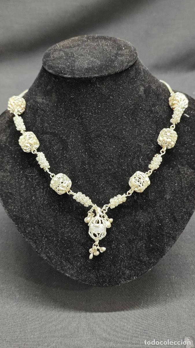 Antig&uuml;edades: COLLAR DE PLATA - Foto 1