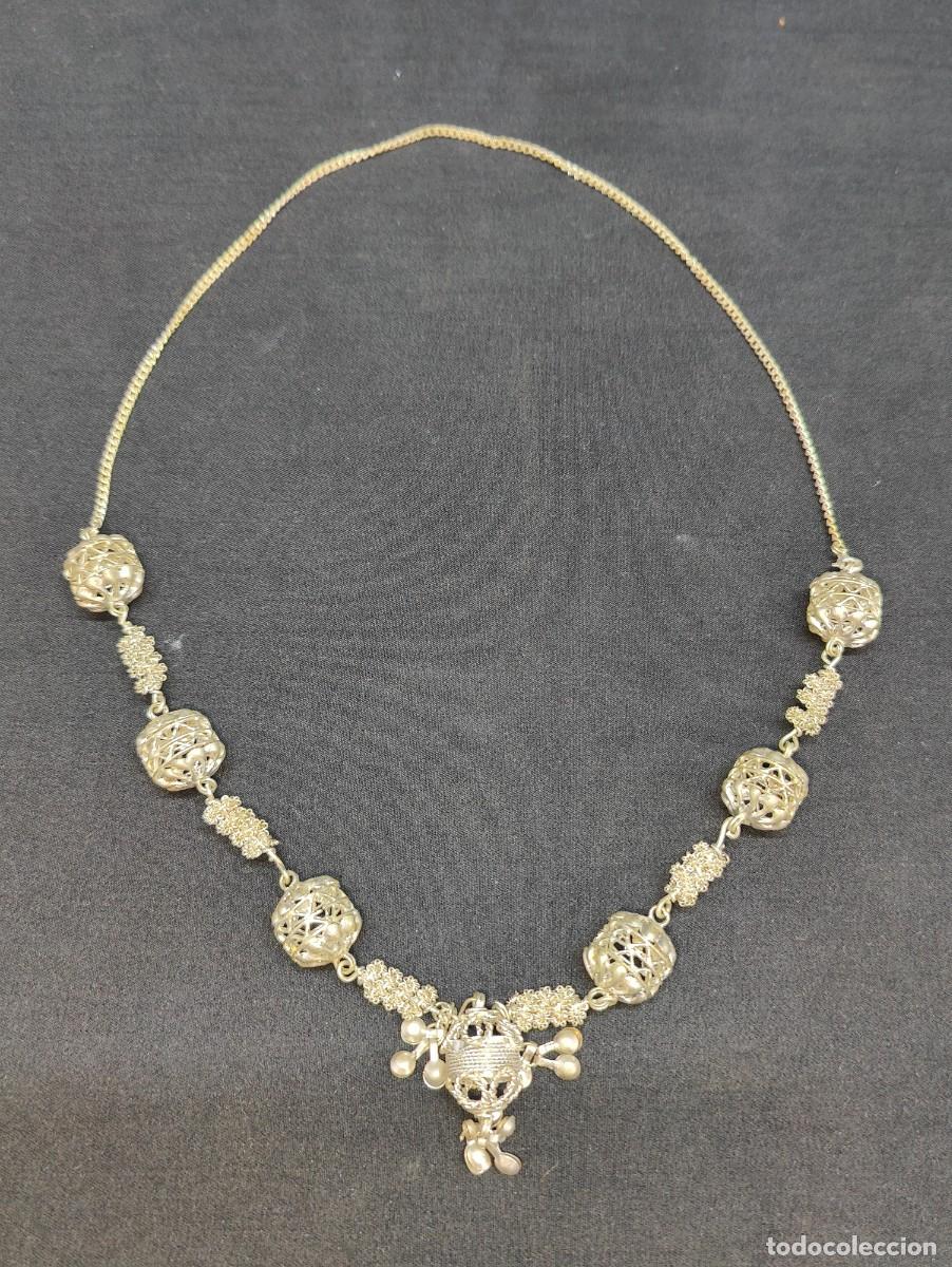 Antig&uuml;edades: COLLAR DE PLATA - Foto 3