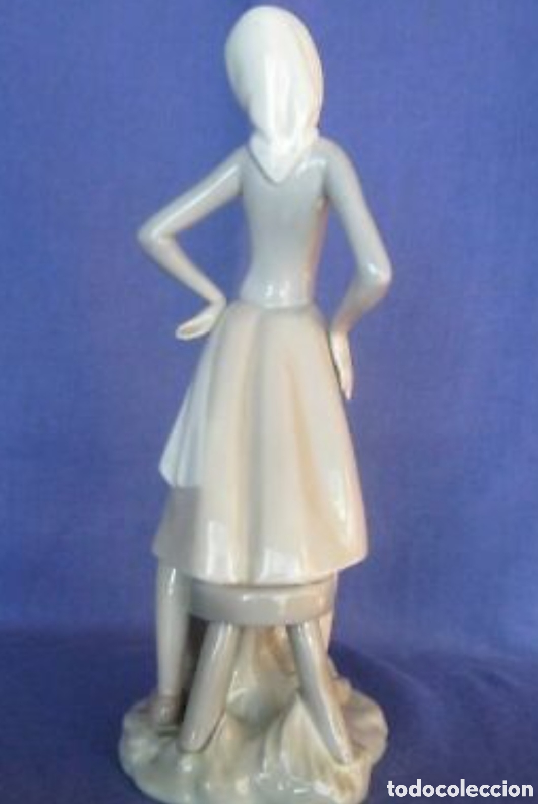 Antig&uuml;edades: Figura porcelana Lladr&oacute; - Foto 3