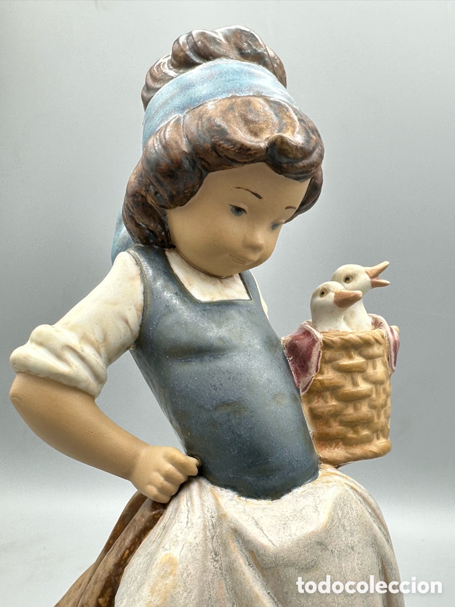 Antig&uuml;edades: REF: 01012113 &ldquo;MARUJITA CON DOS PATOS&rdquo; LLADR&Oacute; - Foto 3